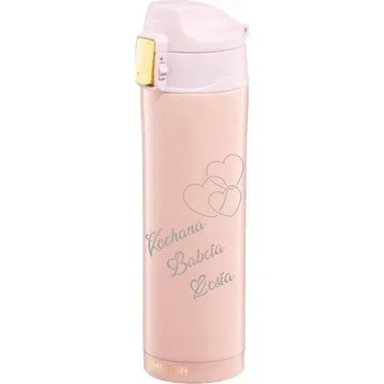 Termohrnek Termohrnek 420ml růžový s gravírováním jako dárek