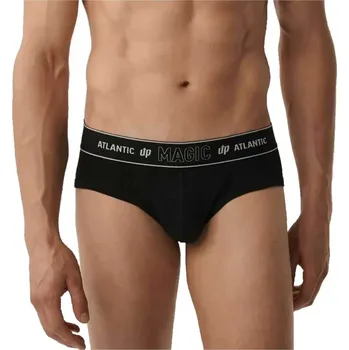 Slipy Atlantic BMP-1581 pánské slipy Magic Pocket černé M