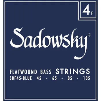 Struna pro kytaru a smyčcový nástroj Sadowsky Blue Label 4 045-105 Struny pro baskytaru (Jako nové)