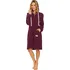 Dámský župan Doctor Nap SMZ.7107.BURGUNDY S