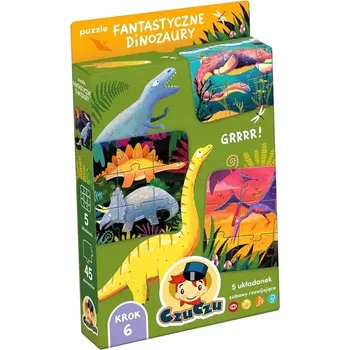 Puzzle CzuCzu Puzzle. Fantastičtí dinosauři