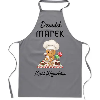 Kuchyňská zástěra Kuchyňská zástěra Dědeček (Jméno) Král Pečení Den Dědečka Dárek
