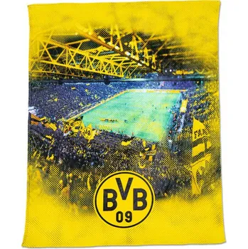 Dětská deka Fan-shop Flísová deka BORUSSIA DORTMUND Stadium