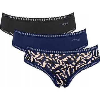 Kalhotky 3 x Dámské kalhotky sloggi GO Crush Hipster C3P S