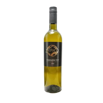 Rulandské bílé 2024, moravské zemské víno, Vinařství Zephyr, suché