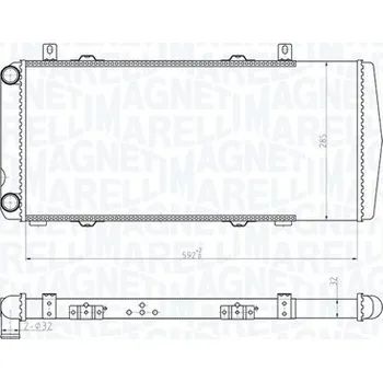 Chladič motoru Chladič, chlazení motoru MAGNETI MARELLI 350213180100