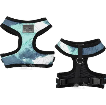 Postroj pro psa UNIQ PETS psí postroj nastavitelný reflexní modrý 18~23 - 28~33 cm 1–3 kg