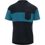 Dres Giro Ride Jersey Black/Harbor Blue "M" AD