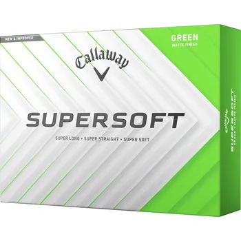 Golfový míček Callaway Callaway Supersoft NEW Golfové míčky GREEN