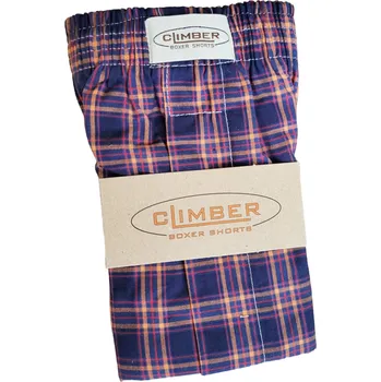 Trenýrky Climber 3100-MOT8 modré pánské popelínové trenýrky Barva: modrá tmavá, Velikost: M