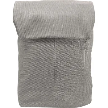 Městský batoh Středně šedý texturovaný batoh s ornamenty Cora