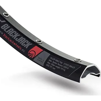 Ráfek na kolo RODI - BLACK JACK Ráfek RODI BlackJack 27,5" READY-25 black 32děr AD