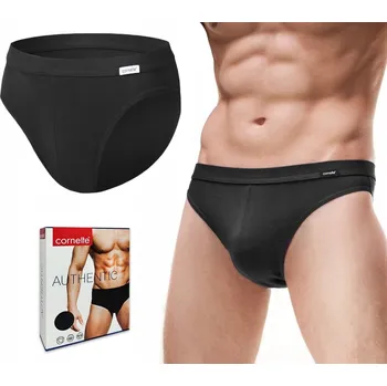 Slipy Pánské slipy Grafit Cornette Authentic Mini - L