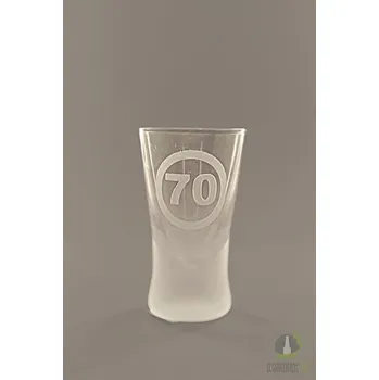 Pískovaný panák - 70 let