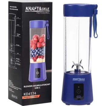 Kraft-Dele Bezdrátový akumulátorový mi × ér KD4174 – 400 ml, 20 000 ot., min, usb-c nabíjení