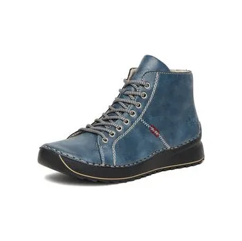 Dámská zimní obuv Rieker Kotníková obuv 71510-14 Modrá 37