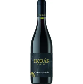 Víno Vinařství Horák Cabernet Merlot 2023 moravské zemské víno 0,75 l