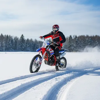 malá motorka Leramotors Pitbike Leramotors By Apollo THUNDER 250ccm 21/18 červená, 16kW