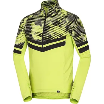 Pánská mikina Northfinder Valarie žlutá/černá