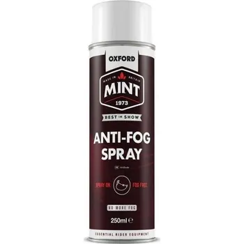 Čistič přileb a plexi ve spreji s rozprašovačem Mint Helmet Cleaner 250 ml