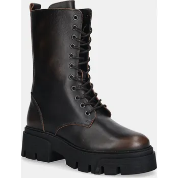 Pánské tenisky Kožené workery Bianco BIAMIA 11302217 hnědá 89X, EUR 41