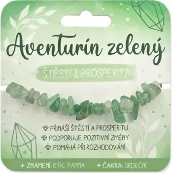 Náramek Nekupto Náramek s polodrahokamy Aventurín zelený