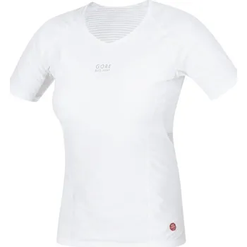 cyklistický dres GORE bike wear Funkční prádlo GORE Base Layer WS Lady Shirt Light grey/white AD