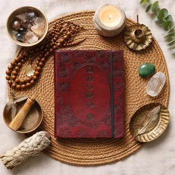 Zápisník Zápisník kožený - Čakry