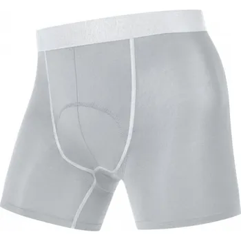 cyklistický dres Funkční prádlo GORE Base Layer Boxer Shorts+ titan/white AD Velikost: M