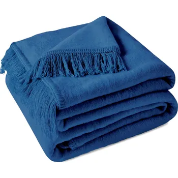 deka BAVLNĚNÁ DEKA COTTON CLOUD 150X200 CM MODRÁ