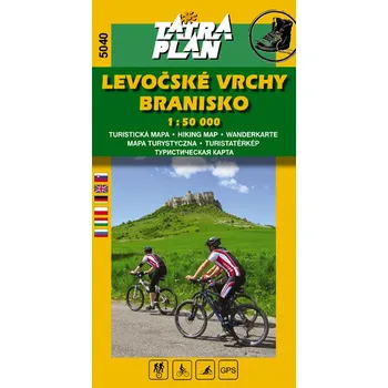 Levočské Vrchy - Branisko 1:50 000 Kolektivní práce
