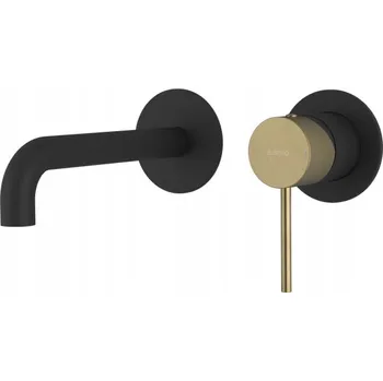 Vodovodní baterie Umyvadlová baterie pod omítku Sapho černá