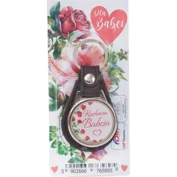 Přívěsek Na Klíče Kovová klíčenka pro babičku ke Dni babiček - Milovaná babička