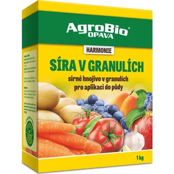 Hnojivo AgroBio HARMONIE Síra v granulích 1kg