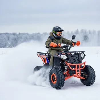 čtyřkolka Leramotors Dětská benzínová čtyřkolka Leramotors by APOLLO COMMANDER 3GR 125ccm - 4-takt - oranžová