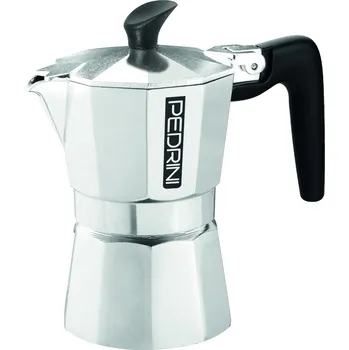 Moka konvice Pedrini Kaffettiera Brillant (různé velikosti) Objem v⁠ porcích: 3 porce