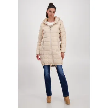 Dámský kabát KABÁT MONARI 807076 KAPUČÍNO Velikost: 38