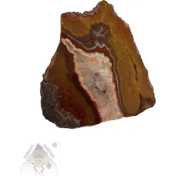 Vybroušený achát – dekorace i sběratelský kámen