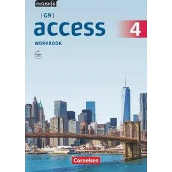 Anglický jazyk English G Access G9 Band 4 Ausgabe 2019: Workbook mit Audios online (EN)