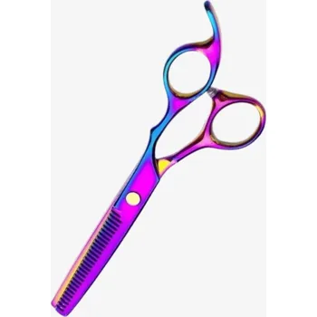 Kadeřnické nůžky Nůžky na prostříhávání a stínování vlasů kameleon – profesionální kadeřnické
