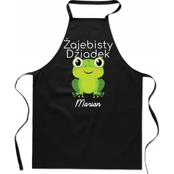 Kuchyňská zástěra Kuchyňská zástěra Den dědečka Dárek Žabička - Žu*asný děda + Jméno