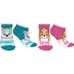 Paw patrol Dívčí ponožky - Tlapková patrola Barva: Růžová, Velikost: 23-26