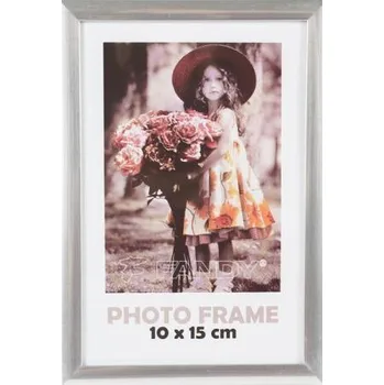 Rám na obraz Fotorámeček Simple 10x15 3 stříbrný