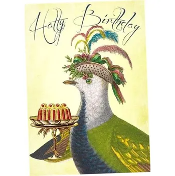 Obraz Přání B6 s obálkou Narozeniny Ptaszyna / Madame Treacle