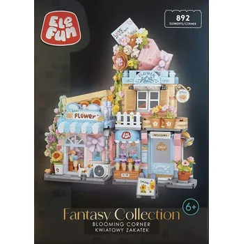 ostatní stavebnice Stavebnice EleFun Fantasy Collection Květinový koutek 892 dílků