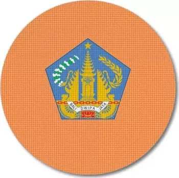 Vlajka Pelisport Vlajka Bali kulatá ø 60 mm