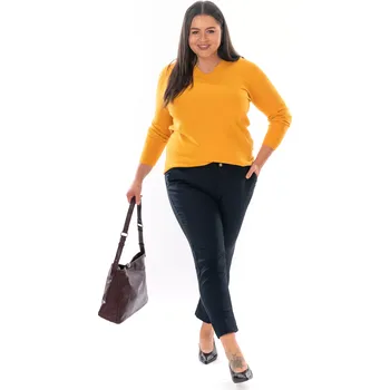 Dámský svetr Dámský svetřík MARCI Žlutá 40/44