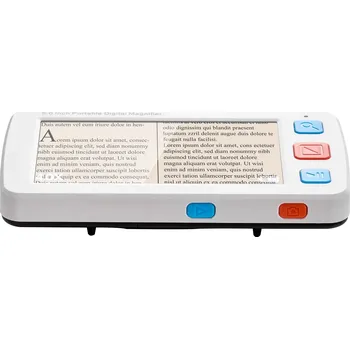 Vevor Přenosná digitální lupa 127mm hd 4×–32×, 17 barev, a v výstup