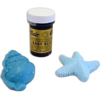 Potravinářské barvivo Gelová barva Sugarflair - Baby Blue (25 g)