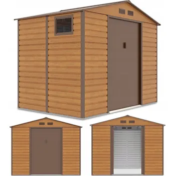 Zahradní domek Hardmaister Zahradní domek na nářadí MONTREAL 277x195cm Oak Brown